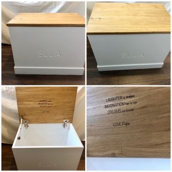 Oak and White box